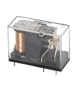 Ayt 12 Volt Röle Tek Kontak 5 Bacak 10 Amper HLS-14F1L-DC12V-C