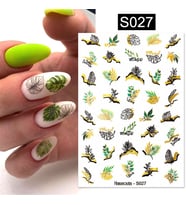 Üç boyutlu yapışkanlı sticker S27 (54298)