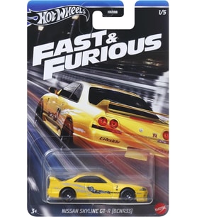 Hot Wheels - Nissan Skyline Gt-R (Bcnr33) (1/64) Fast And Furious (Çok Renkli)