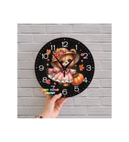bilge Tasarım Çocuk Odası Duvar Saati 30 x 30 CM (Çok Renkli)