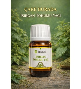 Bitkisel Isırgan Tohumu Yağı 20 Ml
