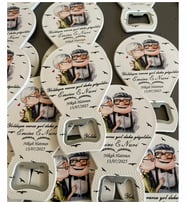 Nişan Söz  Doğum Günü Organizasyon Bebek İçin İsimli Hediyelik Magnet balon model  20 adet