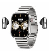 Haino Teko Germany ST-10 Watch Buds 2.02 İnç AMOLED Kulaklıklı Akıllı Saat 3 Kordon