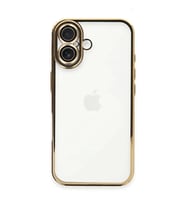 Apple iPhone 16 Plus Kılıf Razer Lensli Silikon - Gold