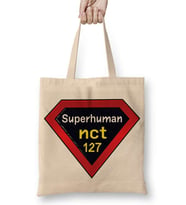 NCT 127 Superhuman 03 Bez Çanta Uzun Saplı