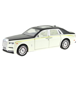 1:20 Ölçek Die-cast model Süper lüx Araba Metal Işıklı 26Cm Siyah