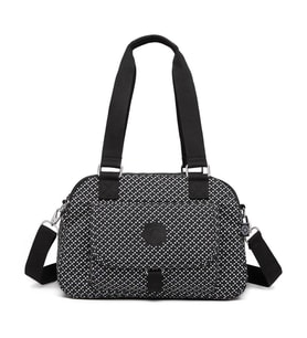 Krinkıl Kumaş Kadın Çantası Smart Bags 1122-127 Desenli