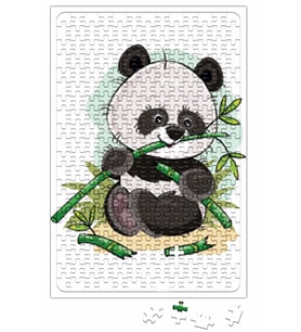 Sevimli Panda Puzzle 240 Parça Yapboz