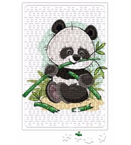 Sevimli Panda Puzzle 240 Parça Yapboz