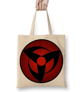 Mangekyou Sharingan Bez Çanta Uzun Saplı