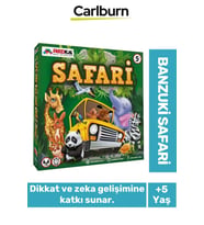 Zeka Geliştirici Oyun Eğitici Öğretici Okuma Yazma El Göz Koordinasyonu Banzuki Safari