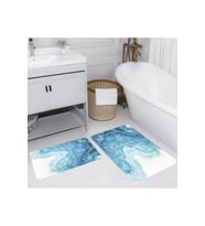 Eliana Home Baskılı 2'li Banyo Paspas Takımı RVG5188