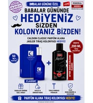CALDİON Classic Erkek Parfüm EDT 50 ml BABALAR GÜNÜ ÖZEL (JAGLER TRAŞ KOLONYASI HEDİYE)