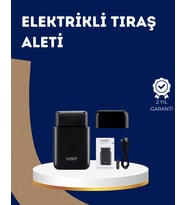 Ultra İnce Elektrikli Tıraş Makinesi USB Şarjlı ve Su Geçirmez