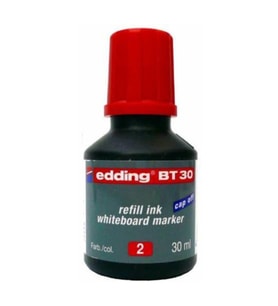 Edding Tahta Kalem Mürekkebi Damlalıklı 30 ML Kırmızı BT30
