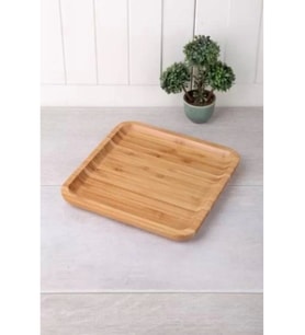 Balsa KR2020 Bambu Kare Tabak 20 Cm