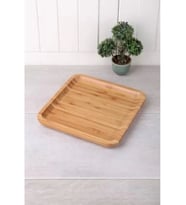 Balsa KR2020 Bambu Kare Tabak 20 Cm
