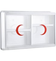PLASTİK ECZA DOLABI 35x50x10cm (5680)