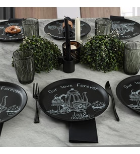 Keramika Tea & Deserts Hitit Servis Tabağı 25 Cm 6 Adet