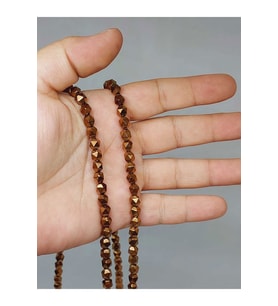 Hematit Taşı Şekilli 5*5.5mm Dizi (52336)