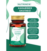 Nutrinew Karabiber Extreli L-Karnitin 30 Kapsül