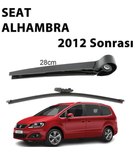 Seat Alhambra Arka Silecek Kolu ve Süpürgesi Takım 2012 Sonrası