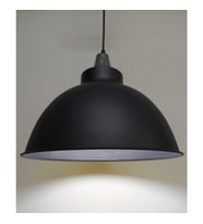 Mylights Retro Siyah İçi Siyah Sarkıt Avize Krom Askılı (427523348)
