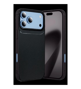 Newface Apple İphone 18 Pro Auto Focus Karbon Kapak - Siyah