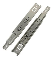 Minnes Teleskopik Çekmece Rayı H43mm - 70cm (Gümüş)