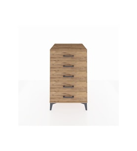 Kronos Komodin 5 Çekmeceli 60x59x96 Çam-Çam