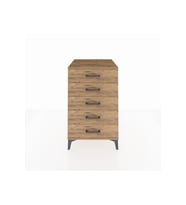 Kronos Komodin 5 Çekmeceli 60x59x96 Çam-Çam
