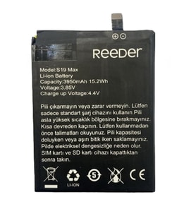 Reeder S19 MAX Uyumlu Pil Sıfır - Servis