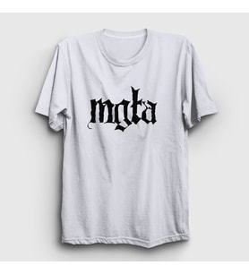 Presmono Unisex Beyaz Logo Mgla T-Shirt 165078tt (Beyaz)