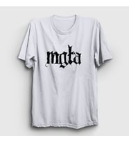 Presmono Unisex Beyaz Logo Mgla T-Shirt 165078tt (Beyaz)