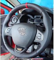 Clio 4 Faz 2 Araca Özel Direksiyon Kılıfı (ARACINIZIN DİREKSİYONUYLA TEYİT EDİNİZ) (Karışık)