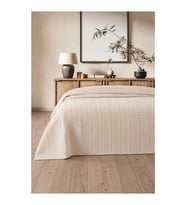 Mevsim Home %100 Pamuk Tek Kişilik Waffle Desenli Yatak Örtüsü Pike 160 x 2