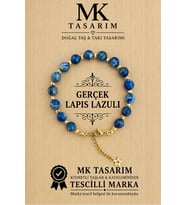 GERÇEK LAPİS LAZULİ TAŞI BİLEKLİK 11000.003