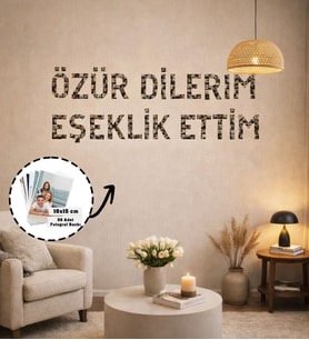 BK Gift Kişiye Özel Fotoğraflı 10x15 Klasik Fotoğraf Baskısı - 50 Adet (Beyaz)