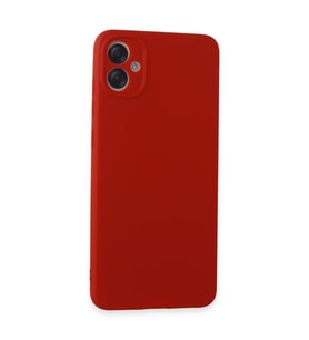 Galaxy A05 Kılıf First Silikon - Kırmızı