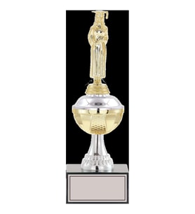 ODAK KUPA - Figürlü Kupalar - Mezuniyet Kadın Figürlü Kupalar FG-045 C - 31 cm