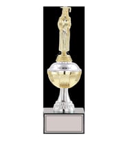 ODAK KUPA - Figürlü Kupalar - Mezuniyet Kadın Figürlü Kupalar FG-045 C - 31 cm