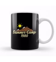 Summer Camp 1980s Vintage Retro 80s Campers Kupa Bardak Porselen