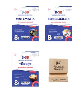Okyanus LGS 8. Sınıf Classmate Matematik Fen ve Türkçe Başlangıç Soru Bankası 3lü Set+Telefon Standı
