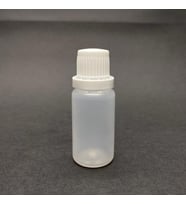 15 cc Plastik Şişe - Kilitli  Kapaklı- Şeffaf- x 10 Adet (Karışık)