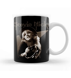 Stevie Nicks Stevie Retro Nicks Kupa Bardak Porselen