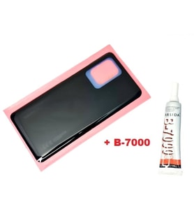 Tkgz Xiaomi Mi 11T Arka Pil kapağı (CAM+B-7000) SİYAH