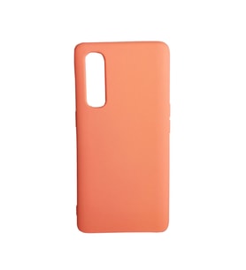 Reno 3 Pro ile Uyumlu Cappy Silikon Kılıf Mercan