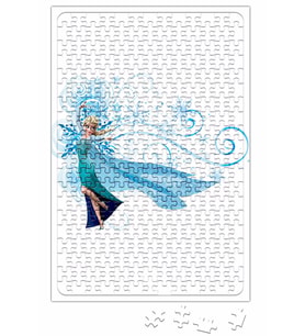 Elsa Kristoff Anna Olaf Puzzle 240 Parça Yapboz