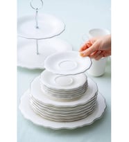 Acar PORWM6195 Silver Detaylı Brunch Set 20 Parça