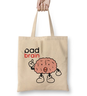 Funny Bad Brain Bez Çanta Uzun Saplı
